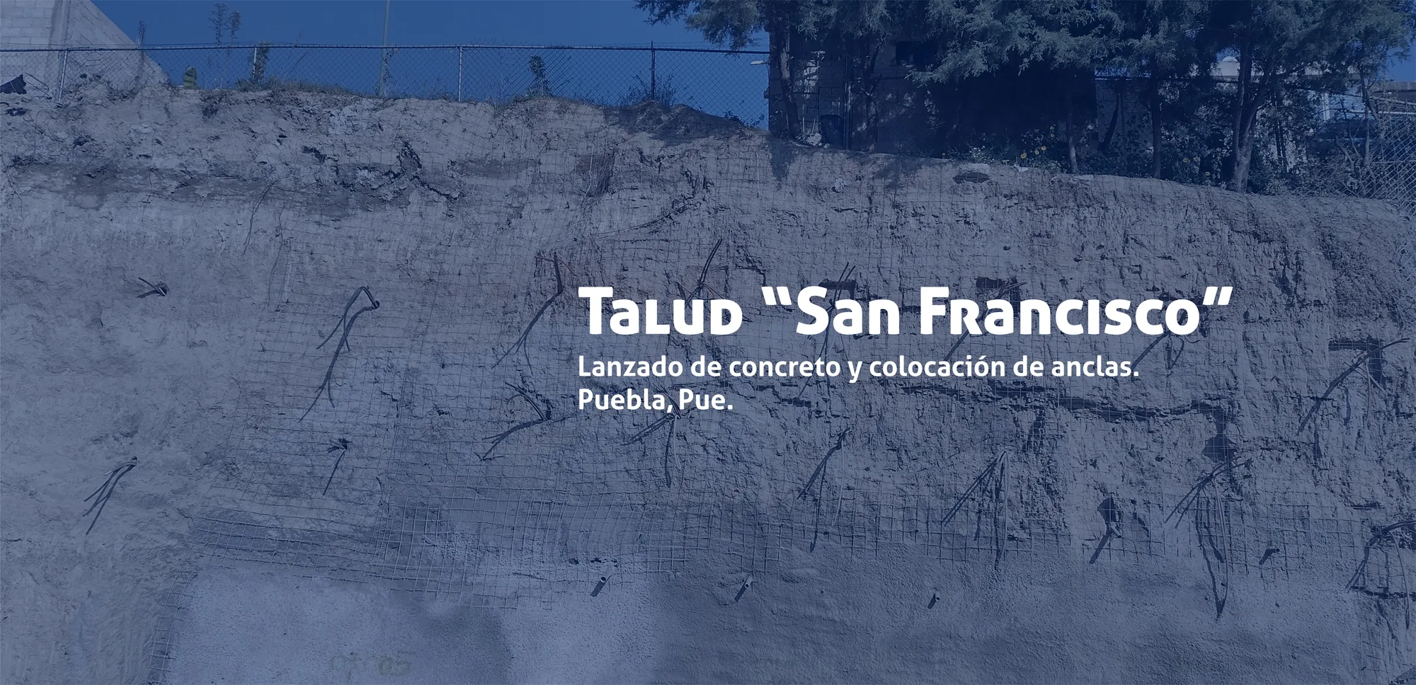 Imagen adicional sobre taludes